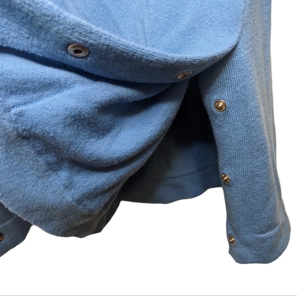 NWOT ✨Chico’s Women's Blue Oversized Cashmere Blend Sweater Size 2X (L)💙 - Picture 10 of 12